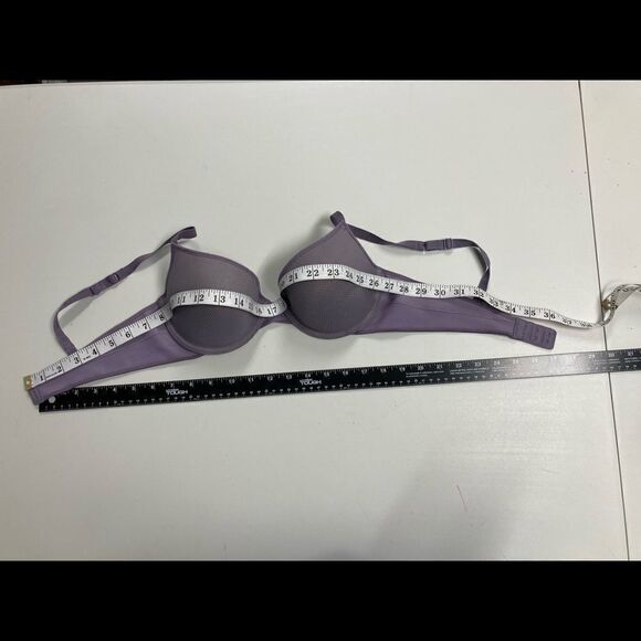 DNKY purple bra, size 36C, padded, underwire - Picture 10 of 14